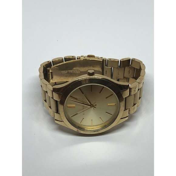 MICHAEL KORS MK3179 Women Gold Stainless Steel Ana main image 8